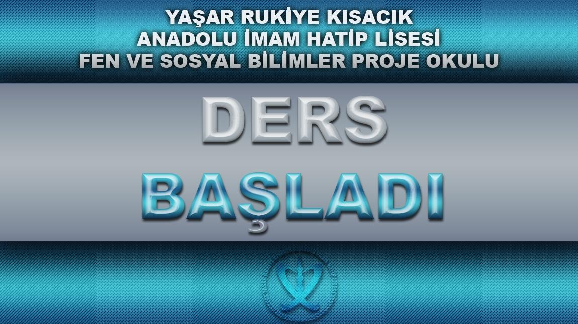 Ders Başladı