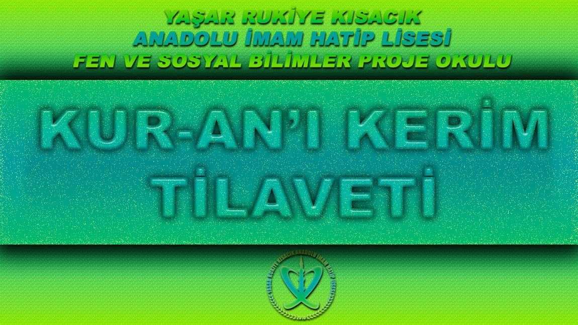 Kur-an'ı Kerim Tilaveti